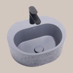 elounda textured blue grey