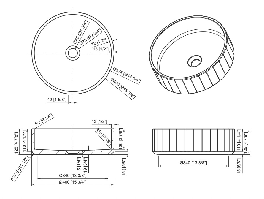 Chania dimensions